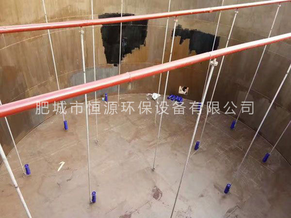 旋流曝氣器現(xiàn)場安裝案例