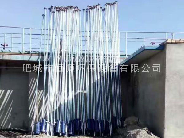 旋流曝氣器現(xiàn)場安裝案例