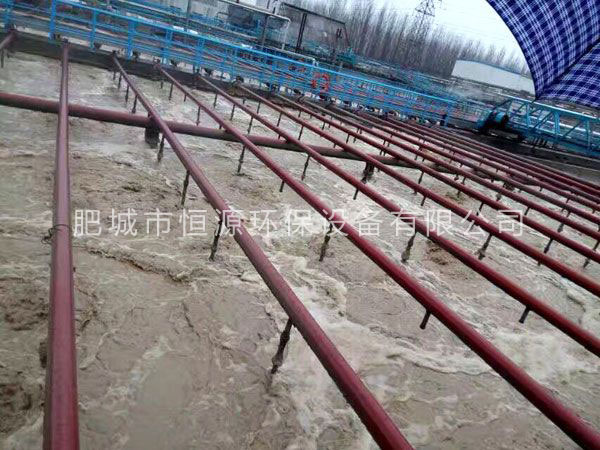 旋流曝氣器現(xiàn)場運行案例